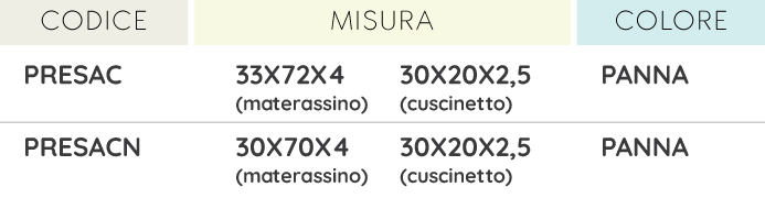 ultra fresh completo misure codici