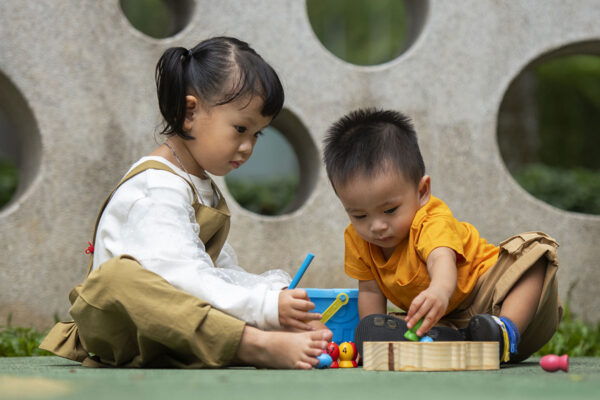 bambini al parco